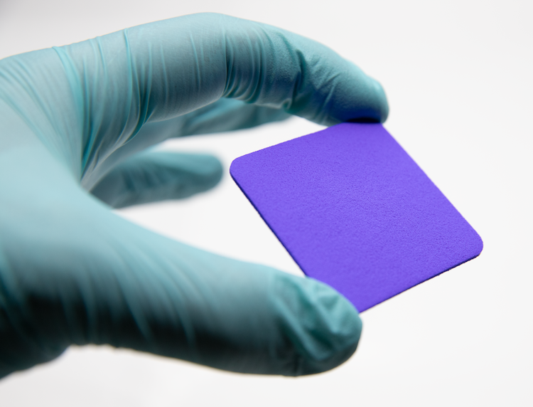 Hydrofera Blue advanced wound care product showcasing the blue foam dressing material